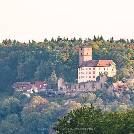 Ferienhaus auf der Ritterburg Haßmersheim Exterior foto