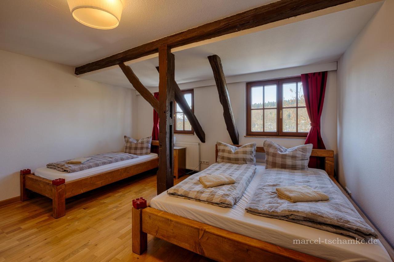 Ferienhaus auf der Ritterburg Haßmersheim Exterior foto