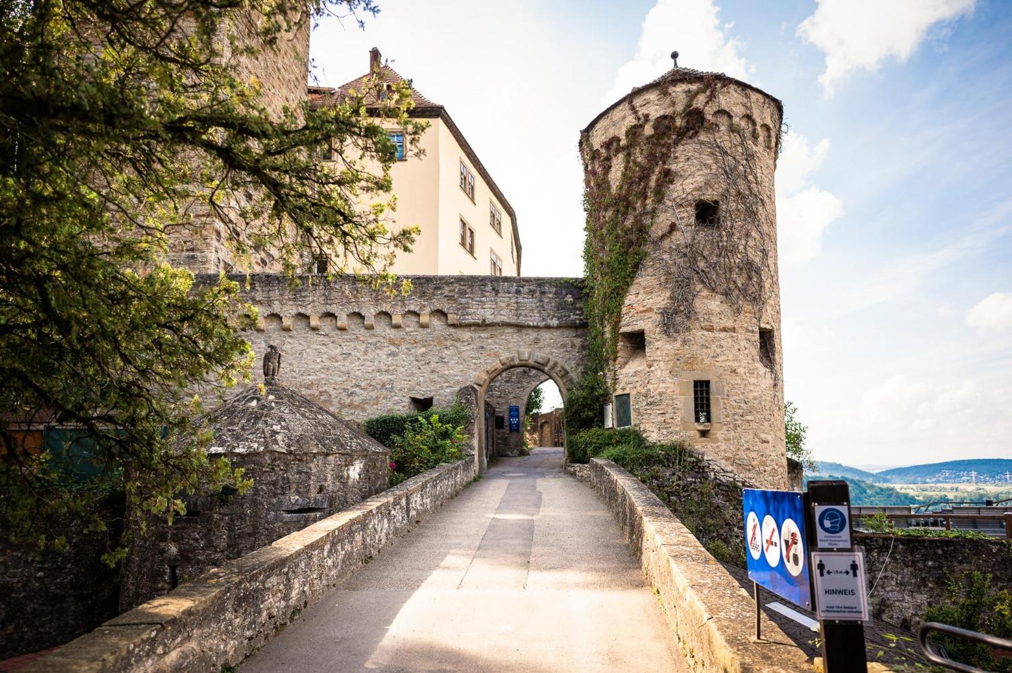 Ferienhaus auf der Ritterburg Haßmersheim Exterior foto