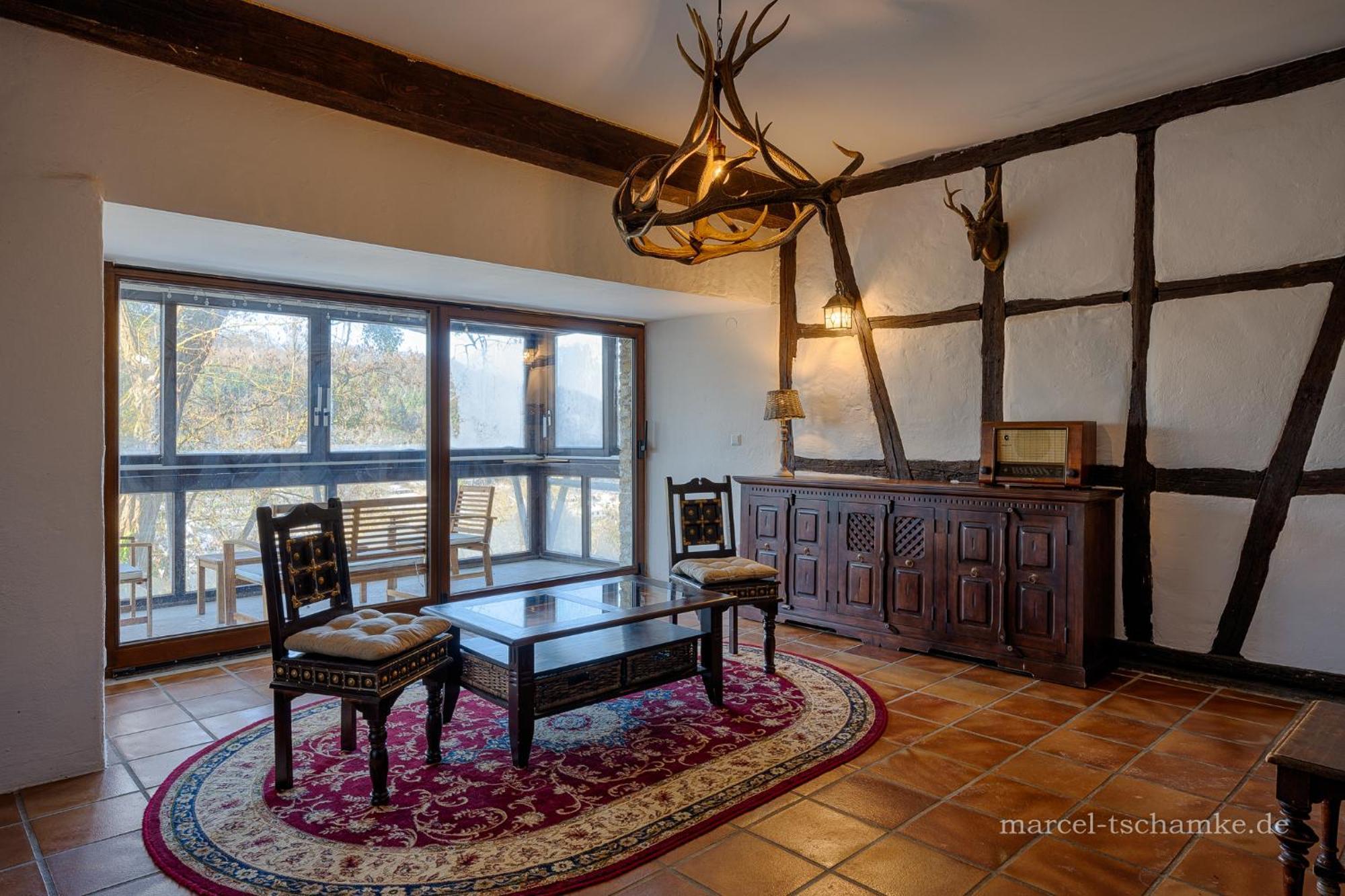 Ferienhaus auf der Ritterburg Haßmersheim Exterior foto